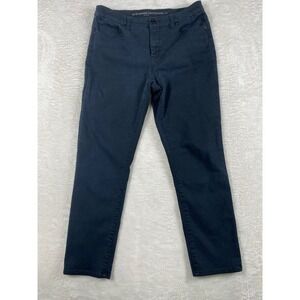 Chico's‎ So Slimming Women's Size 6 Girlfriend Ankle Pants Comfort Stretch Black